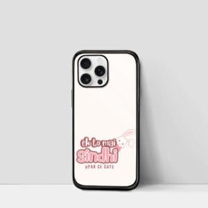 ek to mai sindhi upar se cute iphone glass case