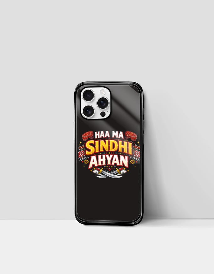 haa ma sindhi ahyan iphone phone cover