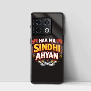 haa ma sindhi ahyan oneplus phone cover