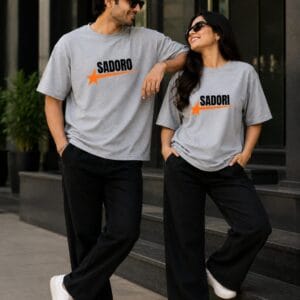 sadoro & sadori couple premium cotton t shirt