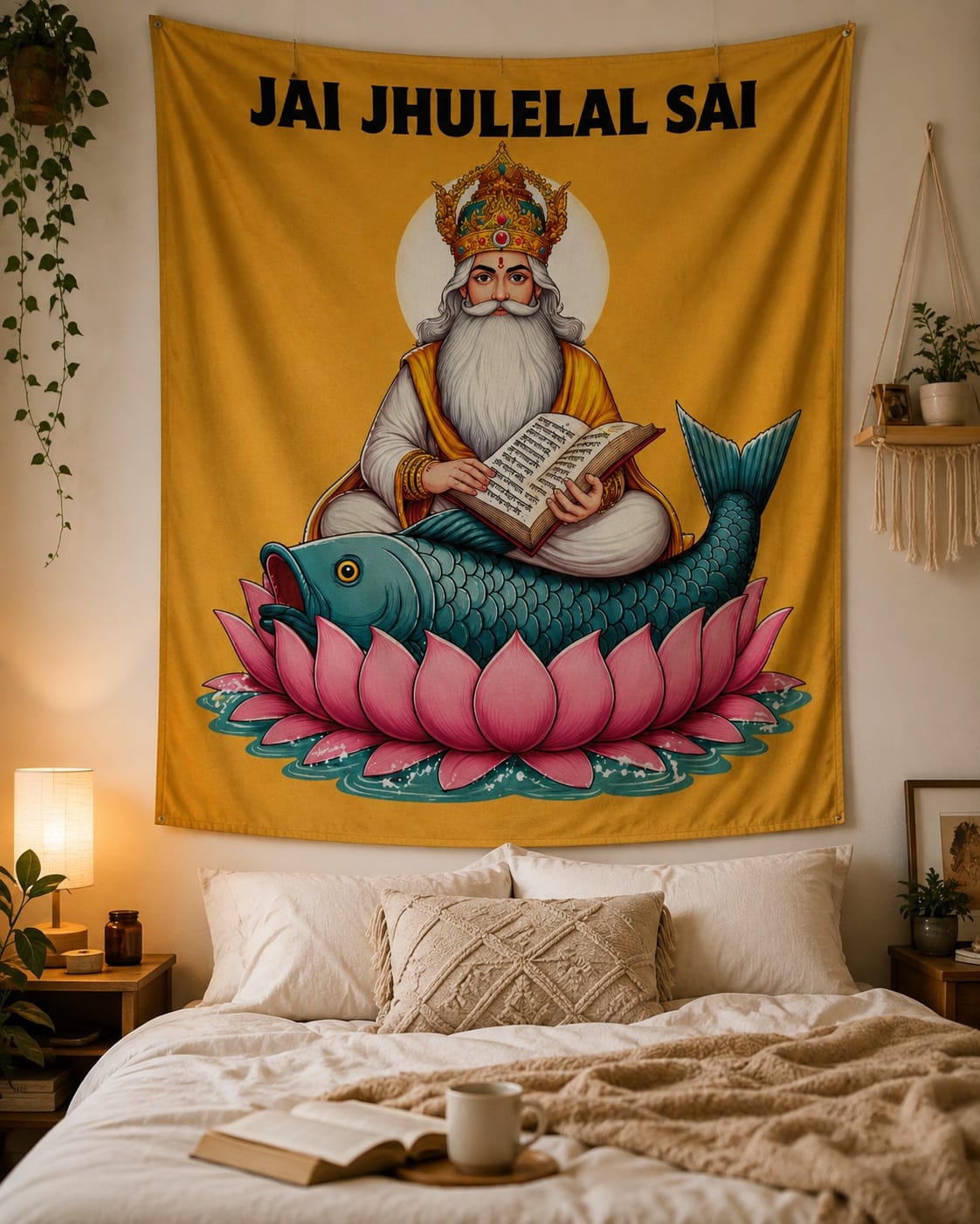 jhulelal tapestry