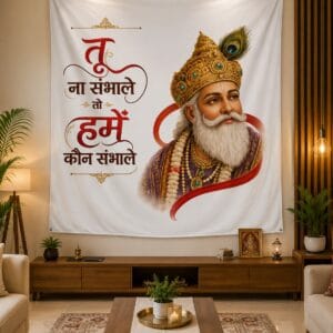 tu na sambhale tapestry