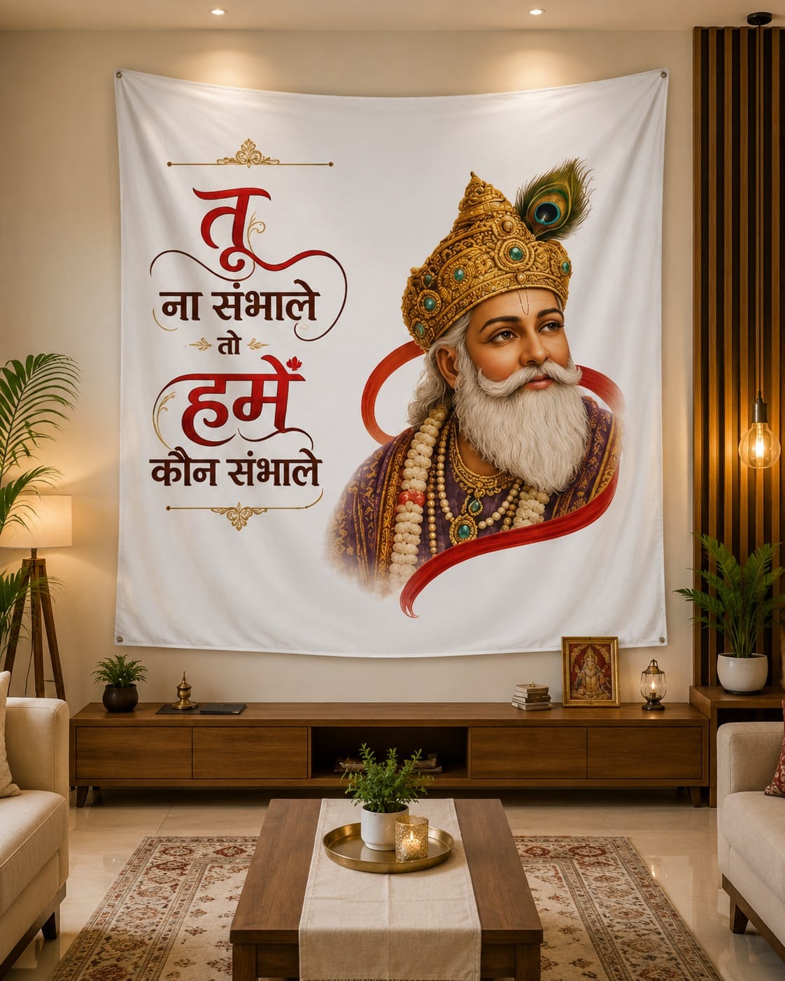 tu na sambhale tapestry