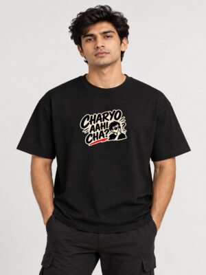 charyo aahi cha graphic tee lookbook