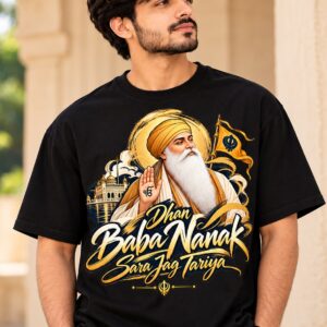 devotional guru nanak streetwear portrait