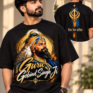 guru gobind singh ji streetwear portrait